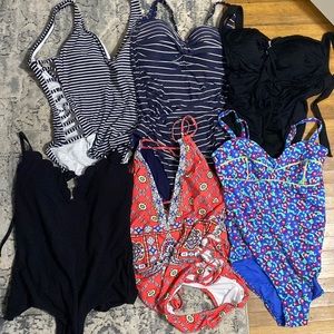 XL/14 one piece bathing suits